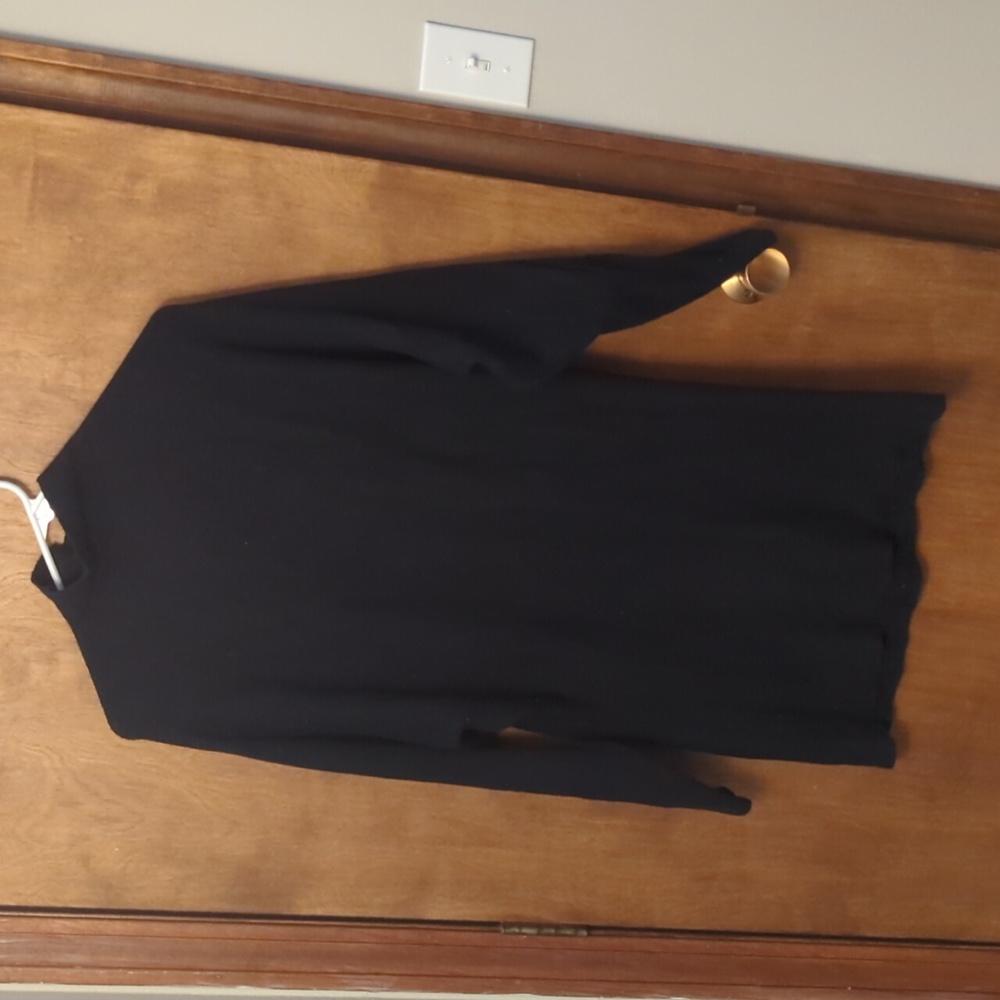 Long Black Leith Sweater